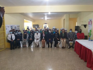 Coordinadores de la ONDP acompañan a internas del Centro de Corrección y Rehabilitación Bani Mujeres, CCR-No.13 ,en graduación de curso Proyecto de Plan de Vida.