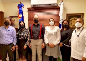 Nuestro director, Licdo. Rodolfo Valentín Santos, participó en  reunión junto al Dr. Elvis Paredes acompañado con el Dr. Domingo Martínez