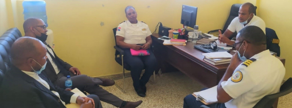 Coordinador de la Oficina de Defensa Pública del Departamento de San Cristóbal se reúne con director de centro Penitenciario de Najayo Hombres (CCR-XX)