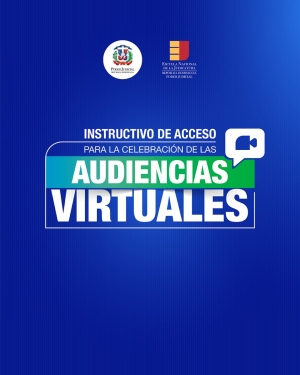 La Oficina Nacional de Defensa Pública comparte el Instructivo de Acceso para la Celebración de las Audiencias Virtuales, a los fines de que tomes conocimiento de la logística a seguir para las mismas.