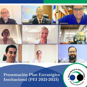 Director Nacional de la Defensa Pública , Lic. Rodolfo Valentín Santos, acompañado de su equipo, se reunió con la Representante país de PNUD