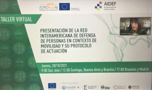 Presentan Red Interamericana de Defensa de Personas en contexto de movilidad y protocolo de actuación.