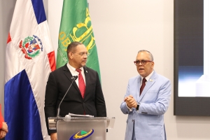 El Lcdo. Rodolfo Valentín Santos expone sobre la constitucionalización del proceso penal dominicano en el 1er Congreso Internacional de Actualización en Derecho Penal.