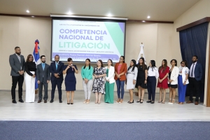 Competencia Nacional de Litigación Interdepartamental organizada por la Oficina Nacional de Defensa Pública.