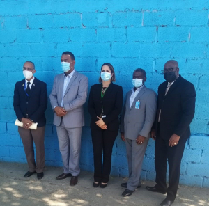 Realizan Acto de reapertura de visitas a los internos Bani-Hombres.