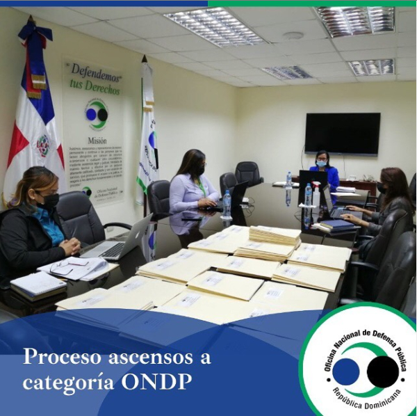Proceso Ascensos a Categoría ONDP.