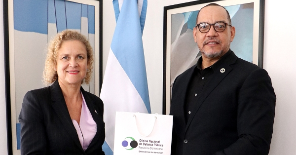 Director de la Defensa Pública realiza visita de cortesía a la embajadora de Argentina en República Dominicana