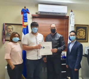 Representante de la Universidad ISA visita las Instalaciones de la sede central Oficina Nacional de la Defensa Pública (ONDP).