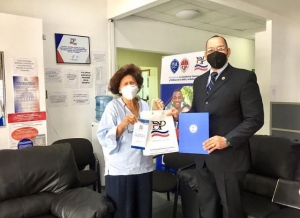 Director Oficina Nacional Defensa Pública y Defensora del Pueblo realizan encuentro.