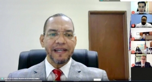 Director Oficina Nacional de la Defensa Pública realiza reunión  con representantes de la Embajada de los Estados Unidos.