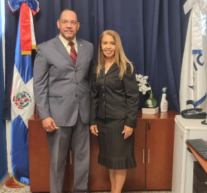 Director de la ONDP se reúne con la Procuradora titular de la Corte de Apelación de la provincia de San Pedro de Macorís. 